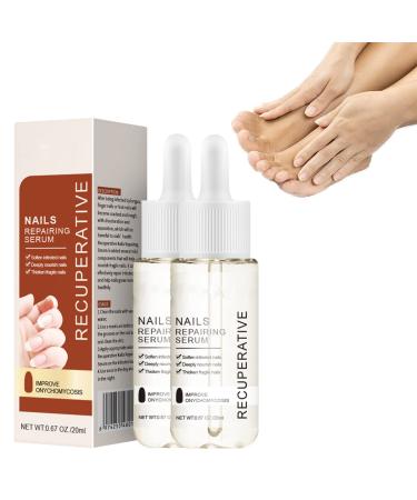 7 Days Nail Growth and Strengthening Serum 1/2/3/5 bottles Nail Strengthener and Growth Serum (2 bottles)