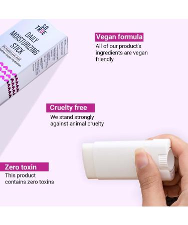 So-True Daily Moisturizer with 3% Hyaluronic Acid | Fast Absorbing & Non-Sticky Face Moisturizer for All Skin Types | 14g | Ideal for Men & Women | International Shipping Available - Buy Online on GoSupps.com