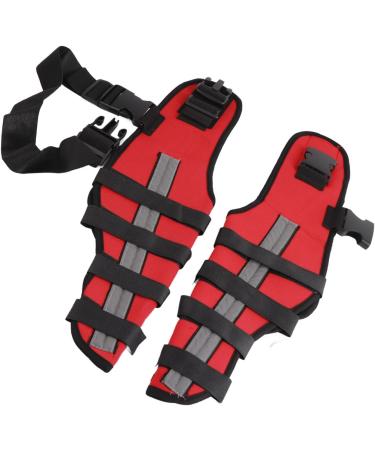 Dog Knee Brace Adjustable Dog Leg Brace Double Rear Leg Brace Elastic Shockproof Dog ACL Brace CCL Brace Hind Leg Pet Knee Pads with Reflective Strips for Pets and Dogs (M) Medium - Buy Online on GoSupps.com