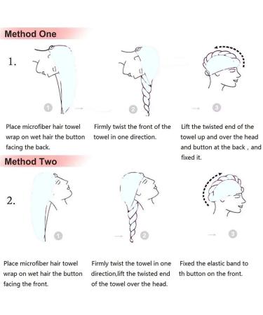 Ultra-Absorbent N-A Wrapped Hair Cap - Fast Drying Microfiber Towel for Curly & Thick Hair - Light Blue for Women - Buy Online on GoSupps.com