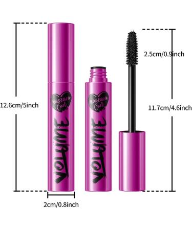 LDMZ Mascara Lash-Lengthening Black Mascara Washable Mascara Makeup Perfectly Defined Lashes Long-Stay No Clumping(Blue) - Buy Online on GoSupps.com
