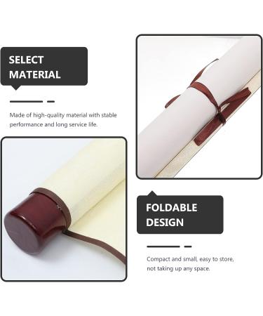 ARTIBETTER Hanging Chinese Xuan Paper Scroll - 31 x 13 Inch Blank Calligraphy Scroll for Home Decor - Golden Chinese Painting Paper - Buy Online on GoSupps.com