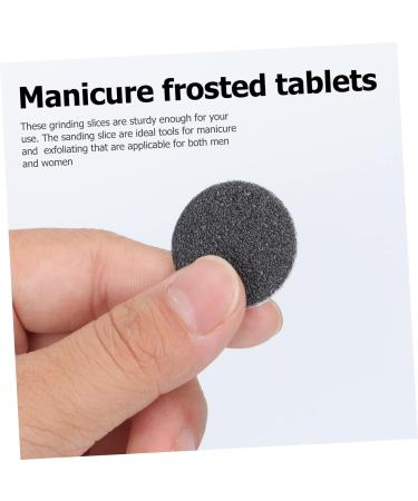 Housoutil 4pcs 1 Grinder Frosted Sheet Nail Accessories Esmalte De Gel Para U as Manicure Grinder Accessories 2.5x2.5cmx4pcs Blackx4pcs - Buy Online on GoSupps.com