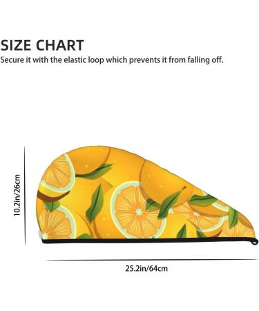 Yellow Limes Microfiber Hair Towel Wrap - Soft Super Absorbent Coral Velvet Quick Drying Cap for Long Curly & Thick Hair - Buy Online on GoSupps.com