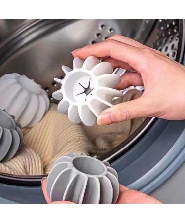Frdun Anti-Winding Washing Machine Ball Laundry Ball Silicone Laundry Scrubbing Balls Solid Soften and Fluff Laundry Ball Enhance Your Machine Cleaning Power 1pcs White - Buy Online on GoSupps.com