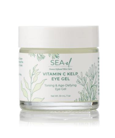 Sea-el Vitamin C Kelp Eye Gel | Toning & Age Defying Eye Gel | 1 Ounce