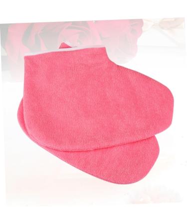 1 Pair of Foot Lotion Socks Wax Foot Bath Foot Insoles Made of Paraffin Paraffin Foot Cover Wax Bath Pads Hand Foot Paraffin Wax Paraffin Wax Warmer Red Care Gloves - Buy Online on GoSupps.com