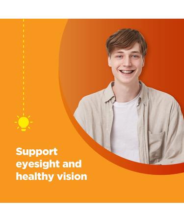 Lutein & Zeaxanthin Vegan Gummy Eye Vitamins for Adults | Eye Health & Vision Clarity Support - Blue Light Protection | Lutein Gummies - Buy Online on GoSupps.com