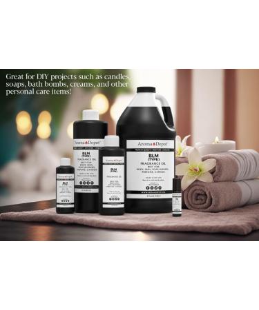 Aroma Depot Black Raspberry Vanilla Fragrance Oil - 4 fl oz | Scented Oil for DIY Bath Bombs Body Butters & Creams | Perfect for Diffusers & Warmers - Buy Online on GoSupps.com