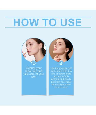 Moisturizing makeup cushion long-lasting air cushion effect - lightweight cream for travel makeup on everyday wear - Buy Online on GoSupps.com