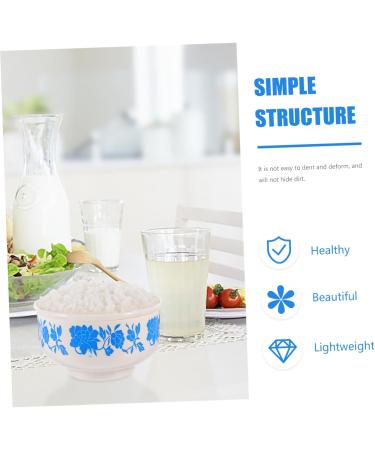 Toyvian 5pcs Simulated Rice Food Models Toy Home Decor Fake Rice Cooked Rice Display Prop Decorative Steamed Rice Photography Props Fake Cooked Rice Decor Pvc Ornaments Big Bowl 12.50X12.50X8.50CMx5pcs 1 - Buy Online on GoSupps.com