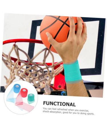 FRCOLOR 3 Rolls Athletic Tape - Portable Sports Wraps for Racket Damping & Joint Protection - Breathable & Durable Sports Tape for Athletes - International Shipping Available - Buy Online on GoSupps.com
