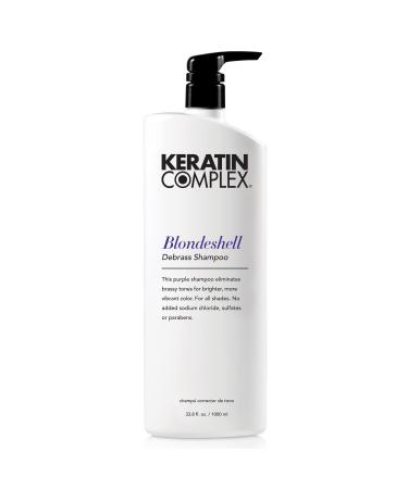 Keratin Complex Blondeshell Debrass Shampoo 33.8 Fl Oz (Pack of 1) - Buy Online on GoSupps.com