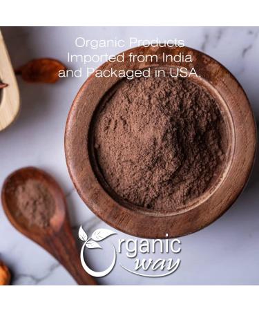 Organic Way Arjuna Bark Powder (Terminalia arjuna) - Organic & Kosher Certified | Raw Vegan Non GMO & Gluten Free | USDA Certified | Origin - India (1/2LBS / 8Oz) 8 Ounce (Pack of 1) - Buy Online on GoSupps.com