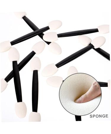Beatifufu 4 Double Ended Eye Shadow Stick Makeup Sponge Cosmetic Brush Makeup Supply Miss Applicator Brush - Buy Online on GoSupps.com