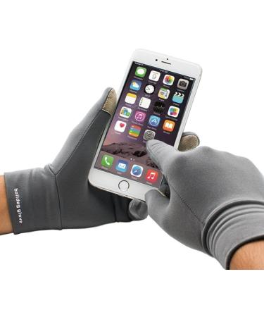 BOODUN Light Sports Gloves - Unisex Touchscreen Running & Walking Gloves for Men & Women - Slim & Warm Gray S/M - Buy Online on GoSupps.com