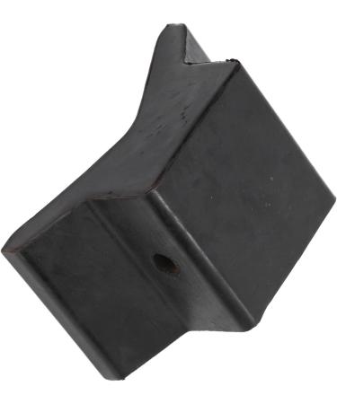 4in Universal Black Rubber Bow Stop for Yachts & Trailers | Professional Boat V Block - International Shipping Available - Buy Online on GoSupps.com