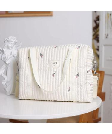 Shop Moxeupon Embroidery Baby Wrap Pocket - Multifunctional Portable Stroller & Large Capacity Cotton Diaper Bag - Buy Online on GoSupps.com