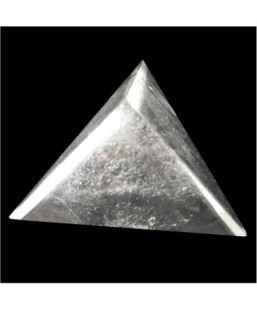 Tetrahedron Clear Crystal Pyramid Natural Quartz Pyramide Cristal Home Decor Stone Crystal Reiki - Buy Online on GoSupps.com