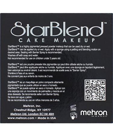 Mehron Makeup StarBlend Cake (2 oz) - Oriental | Professional Quality Face Paint for International Shipping - Buy Online on GoSupps.com