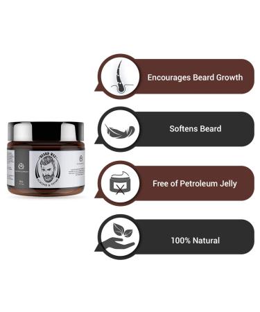 The Man Company Beard Care Set for Men | Almond & Thyme Oil Beard Wax & Dinums | Nourish & Strengthen Beard - 3 Pack - Buy Online on GoSupps.com