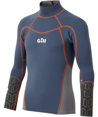 Gill Junior Zenlite Neoprene Top Ocean/Steel Grey, Medium | Ideal for Watersports, Sailing, Boardsports, SUP, Kayaking, Windsurfing - Buy Online on GoSupps.com
