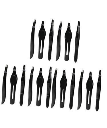 3 Sets Pointed Tweezers Eyebrow Shaping Tool Women Eyebrow Tweezers Mini Slant Tweezer Splinter Tweezers Ingrown Hair Tweezers Facial Tool Eyebrow Plucker Willow Leaves Pointy