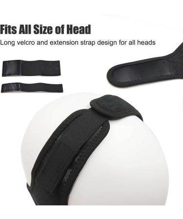 LUZMQ Adjustable Anti Snoring Chin Strap - Breathable Snoring Solution for Men & Women - Buy Online on GoSupps.com