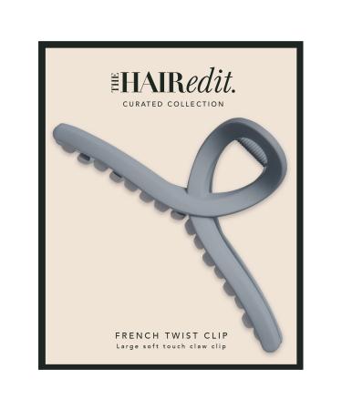 The Hair Edit Slate French Twist Claw Clip
