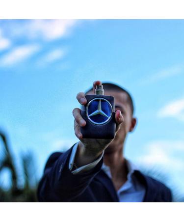 Mercedes-Benz Man Intense - Woody Spicy Cologne for Men - Mens Cologne with Oakmoss Geranium Amber - Long-Lasting Men's Fragrance - 3.4 oz EDT Spray - Buy Online on GoSupps.com