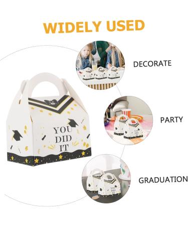 OUNONA 100 Pcs Graduation Season Candy Box Ornament Graduation Candy Bag Party Candy Holder Small - Buy Online on GoSupps.com