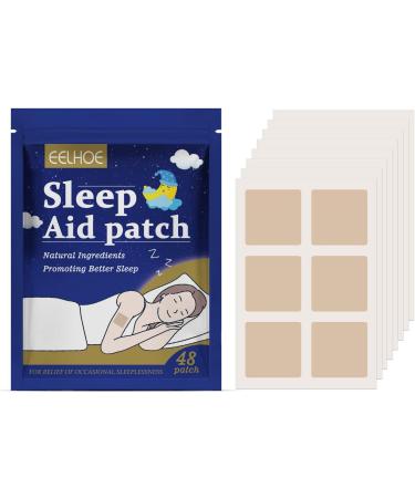 Natural Sleep Aid - 48 Patches for Faster Sleep Muscle Relief & Body Fatigue | International Shipping - Buy Online on GoSupps.com