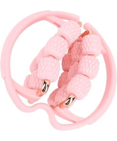 Test Circular Leg Terminal Massage Device - Multi-Purpose Muscle Relaxation Handheld with 18 Wheels for Legs Neck Hands & Arms - Pink - Buy Online on GoSupps.com