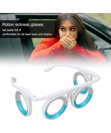 Nausea Relief Glasses - Lightweight Anti-Nausea Solution for Motion Sickness - Portable & Lensless for Travel, Sports, and Gaming - Buy Online on GoSupps.com
