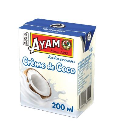 AYAM Coconut Cream | Authentic Taste | Fresh Coconut | High Quality | Healthy Eating | Vegetable Milk | Lactose Free | Gluten