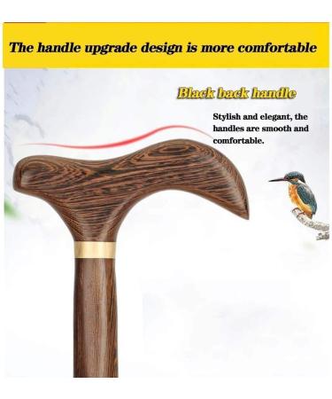 Redwood Old Man Walking Stick Slippery Old Hand Walking Turn Elm Cane Solid Wood Walking Stick Cane Beautiful Scenery - Buy Online on GoSupps.com