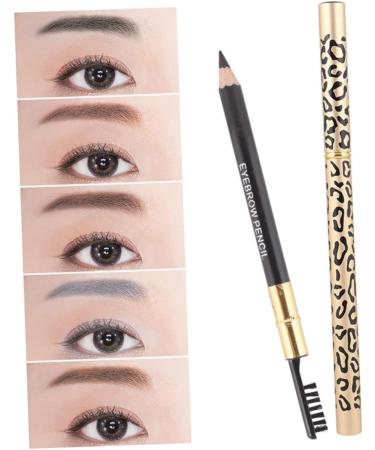 Balacoo 2pcs Black Eyebrow Pencil Dark Brown Eyebrow Pencil Double Head Eyebrow Pencil Eye Shadow Pencil Set - Buy Online on GoSupps.com
