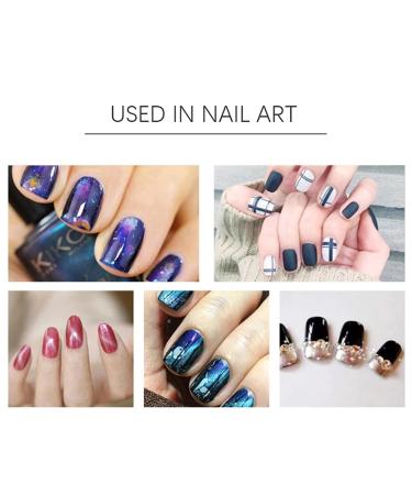 Nail Art Comb Brush - Professional Gel Nail Rendering Tool for Home & Salon Use | Best Nail Brush for Pigment Application - Buy Online on GoSupps.com