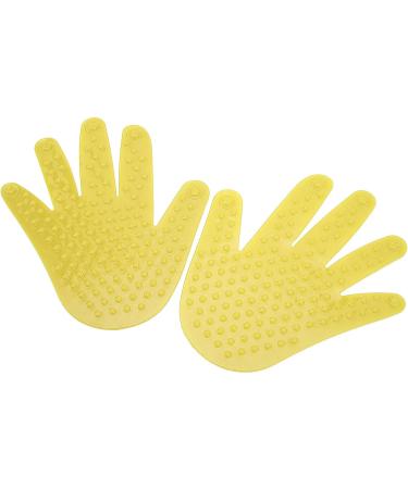 DKaony Handprint Marker - Durable Hand Shape Marker for Adult Muscle Training Lightweight & Tough - 2 Pairs in Yellow - International Shipping Available - Buy Online on GoSupps.com