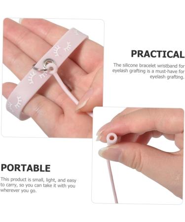 Didiseaon Tweezers Silicone Bracelet Lash Applicator Holder Lash Tweezers Protector Lash Tweezer Holder Tweezer Holder Protector Silicone Ring Tweezers Protector Tool Eyelash Silica Gel - Buy Online on GoSupps.com