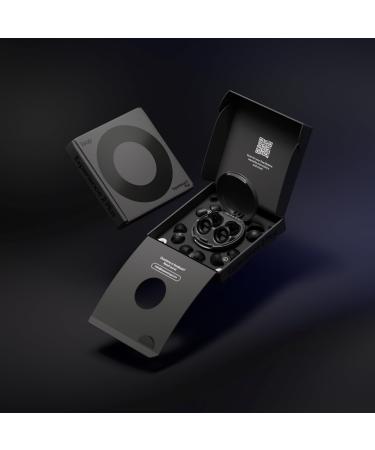Loop Experience 2 Plus Ear Plugs Stylish Hearing Protection for Concerts Festivals & Live Events | 17dB Noise Reduction High-Fidelity Mute | Black - Buy Online on GoSupps.com