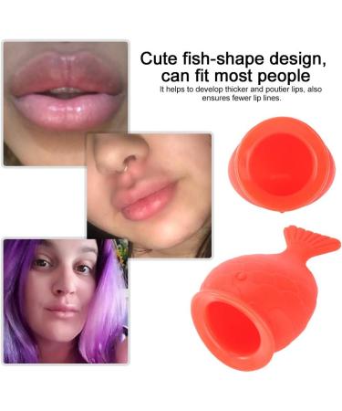 Lips Plumping Tool Lip Plumping Silicone Tool Women Portable Fish Shaped Lips Plumper Enhancer Lip Enhancement Device Beauty Tool - Buy Online on GoSupps.com
