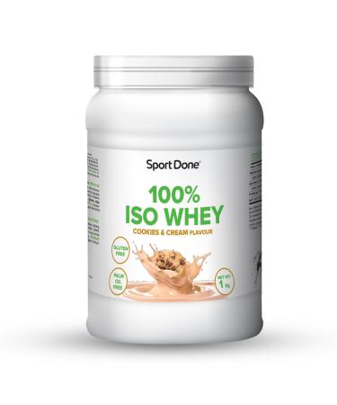 Protein 100% Whey Isolate Cookies & Cream 1kg