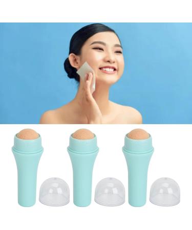 Oil Absorbing Volcanic Roller Oil Absorbing Roller Face Roller 3pcs Face Oil Absorbing Roller Remove Excess Oil Reusable Volcanic Stone Oil Control Roller - Buy Online on GoSupps.com