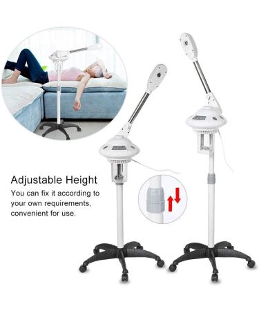 Ozono Facial Steamer for Face Cleaning with Adjustable Foot Cold Steamer Nano Steam Gun for Facial Sauna 750W - Buy Online on GoSupps.com