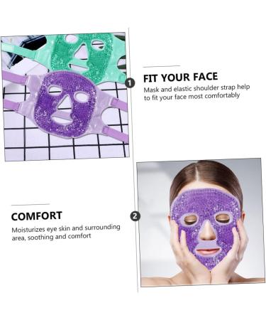 Healeved Ice Beauty Mask Cooling Facial Mask Warm Cold Facial Mask Warm Cold Ice Gel Beauty Mask Gel Cooling - Buy Online on GoSupps.com