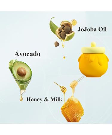 Hydrating Honey Lip Mask - 3-in-1 Balm & Night Treatment for Soft Lips | Milk Lip Masks for Women & Girls - Buy Online on GoSupps.com