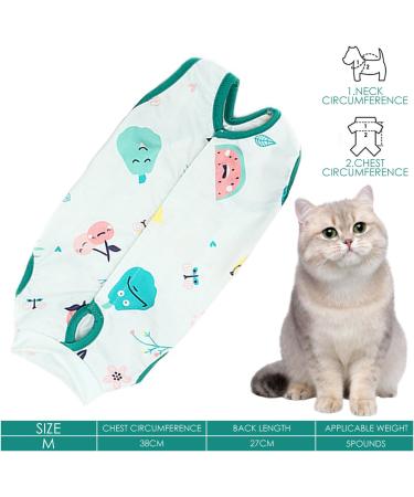 1 Piece Cat Recovery Suit Cat Post Surgery Bodysuit Cat Clothes for Cats Only Specially Designed for Cat Recovery - Buy Online on GoSupps.com
