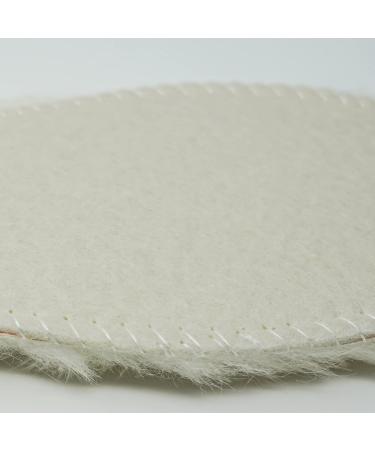 Happystep Genuine Sheepskin Insoles | Premium Lambswool Comfort & Cushioning for Men 11 | Warmth & Support - Buy Online on GoSupps.com
