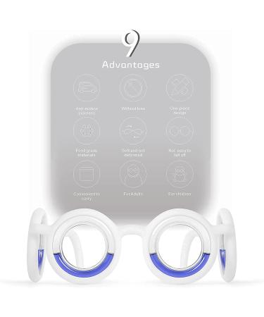 Hion Anti-Motion Sickness Smart Glasses - Portable Nausea Relief for Sport, Travel, Gaming - No Lens Liquid Glasses for Adults or Kids - Buy Online on GoSupps.com
